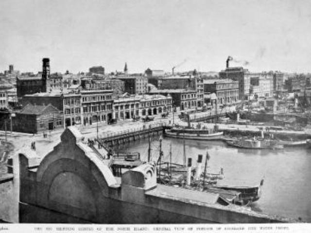 The big shipping centre of the North Island: portion of the Auckland waterfront. Otago Witness, 17.1.1912