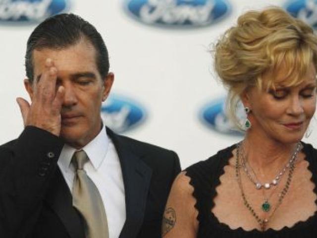 Antonio Banderas and Melanie Griffith are to divorce after 18 years of marriage. REUTERS/Jon Nazca/Files