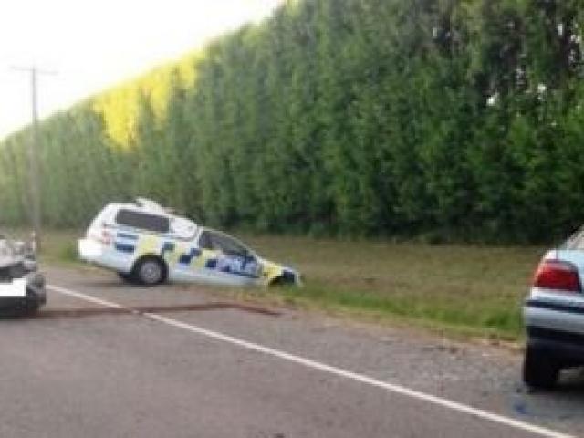 The scene of the crash. Photo / NZ Police