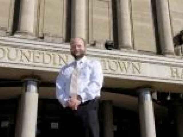 Svend Tolson, the new Dunedin Centre manager, suppports current refurbishment plans. Photo by Jane Dawber. Svend Tolson, the new Dunedin Centre manager, suppports current refurbishment plans. Photo by Jane Dawber.
