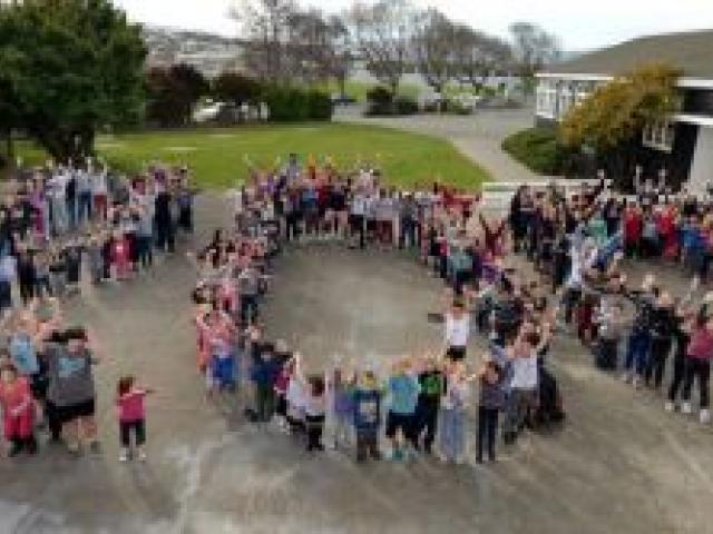 The Bathgate Park School roll has just topped 200 and the school may soon need new classrooms to cope with the growing numbers. Photo by Stephen Jaquiery.