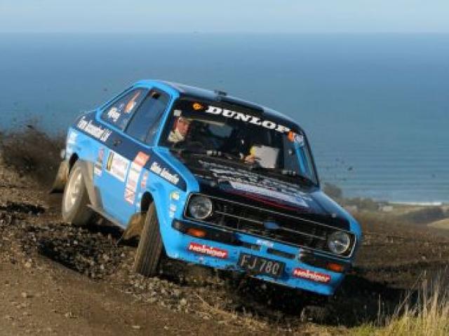 Three-time International Classic Otago Rally winner Derek Ayson (Gore) has made some major modifications to his Nissan FJ20-engined Ford Escort to stay competitive. The powerplant has been stroked to 2.4 litres and the transmission has been replaced with 