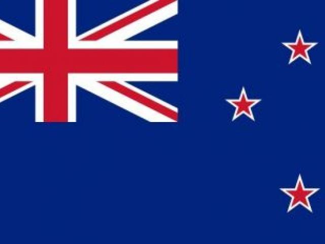 The  New Zealand flag. Image from Wikipedia.