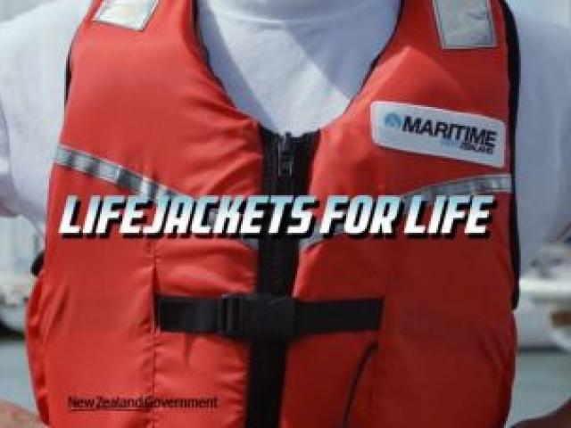 Maritime New Zealand is targeting middle-aged men in a new life jacket campaign. Photo supplied.