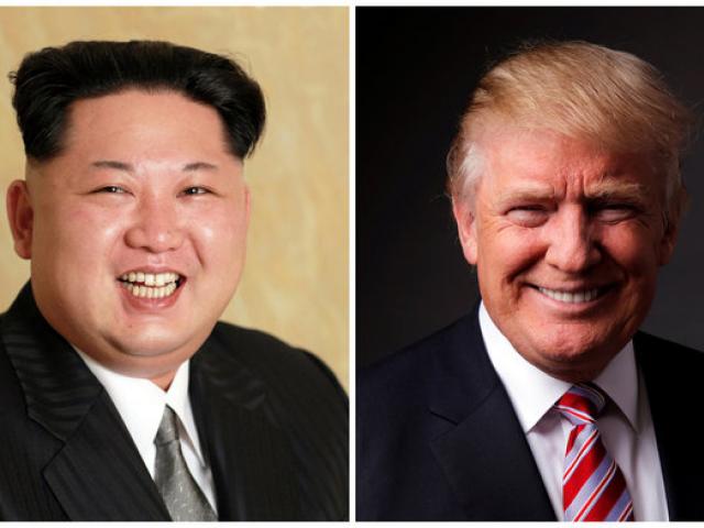 Kim Jong Un and Donald Trump. Photo: Reuters 