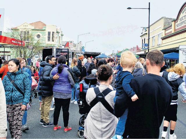 Fun for all ages . . . The festival is a popular event in Dunedin and draws a good crowd. PHOTO:...