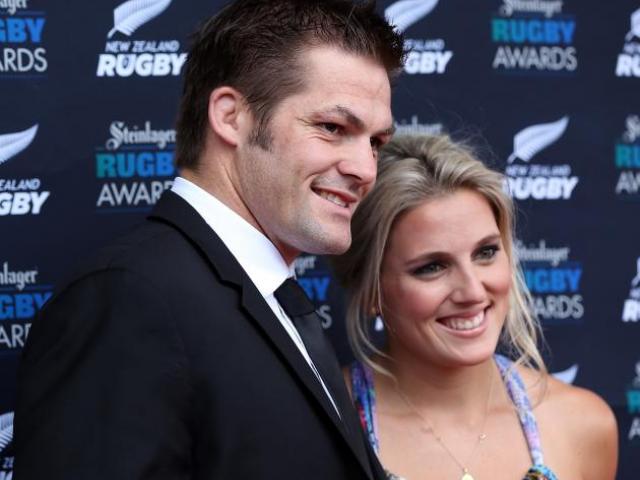 Richie McCaw and Gemma Flynn have been engaged for just over a year. Photo: Getty Images 