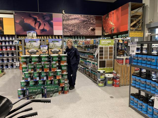 Showroom team leader Alana Grant.