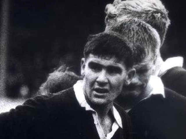 Terry McCashin playing for the All Blacks in 1968. Photo: NZ Herald
