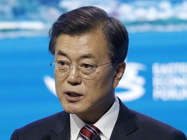 South Korean leader Moon Jae-in. Photo: Getty Images 