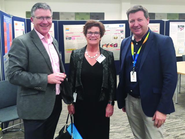 Deputy Chief Medical Officer Tim Mackay, Commissioner Kathy Grant, and Executive Director People...