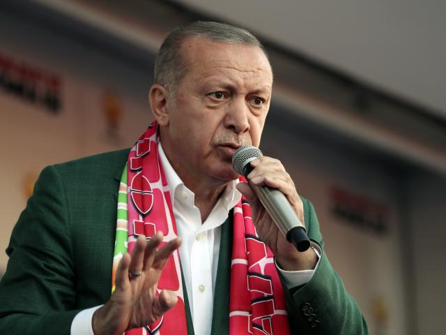 Turkish leader Recep Tayyip Erdogan. Photo: Presidential Press Service via AP