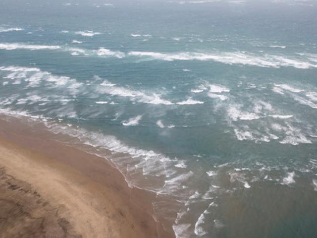 The entrance of the Kaipara Harbour. Photo: NZ Herald