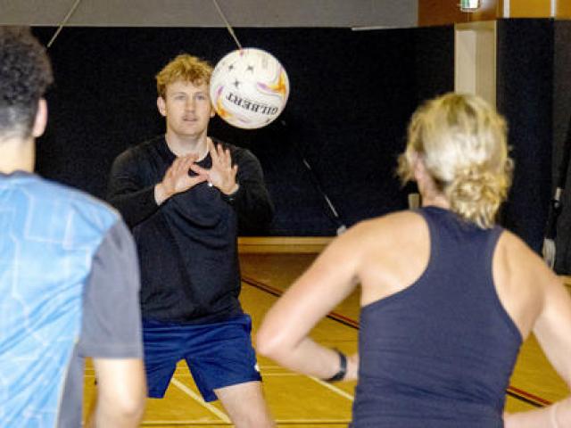 Sam Coughlan’s passing was up to par, but he found some of his other skills lacking when training...