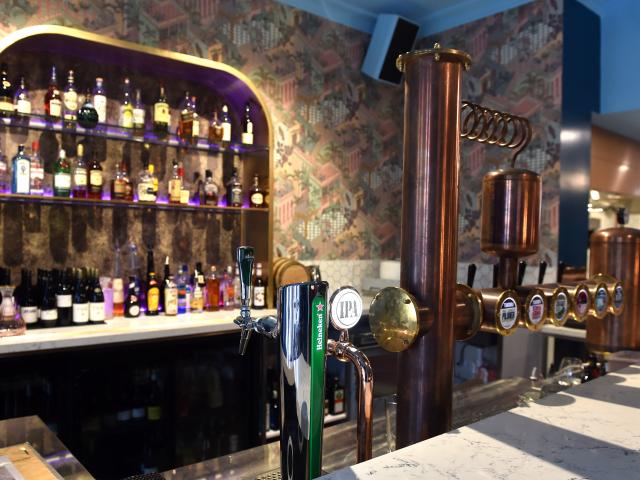 All the design for the new restaurant was done in-house.