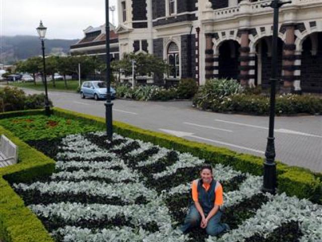 Can you tell what they are yet? Delta gardener Rebecca Bloxham sits among one of the latest...