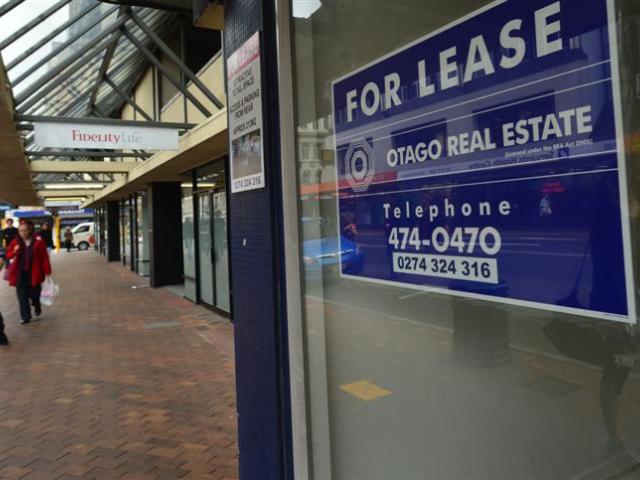 Dunedin's mayoral candidates say 'for lease' signs in shop windows reflect the story of tough...