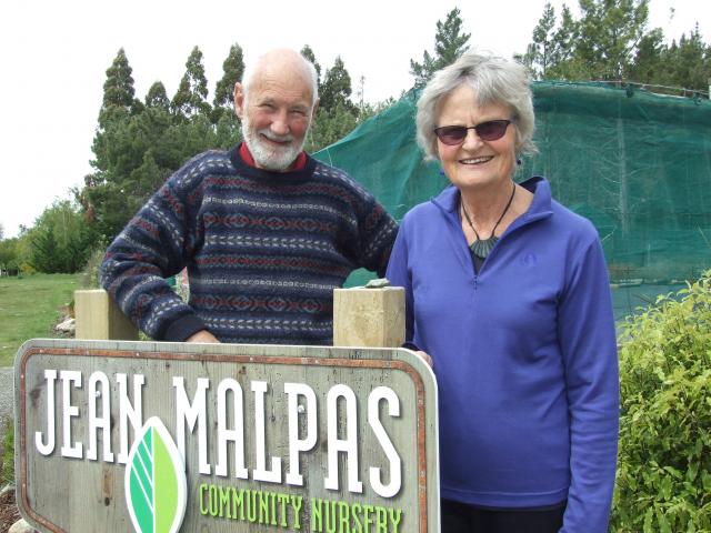 Inland Otago Conservation Award winners Neill and Barb Simpson, of Kelvin Heights, at the Jean...