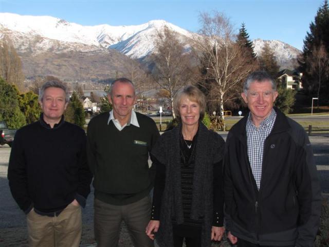 Launching a major new Mt Aspiring National Park conservation project in Wanaka at the weekend are...