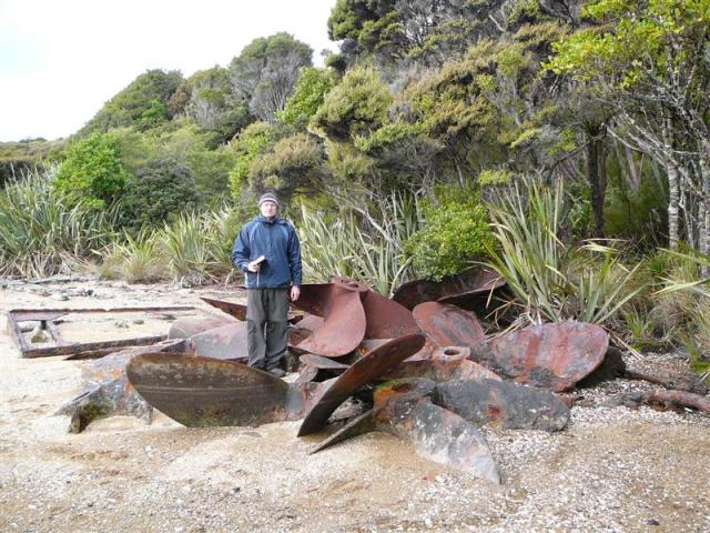 New Zealand Historic Places Trust Otago-Southland regional archaeologist Dr Matthew Schmidt...