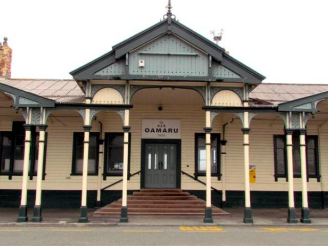 The  Oamaru Railway Station, which was built in 1900. Photos by Andrew Ashton.