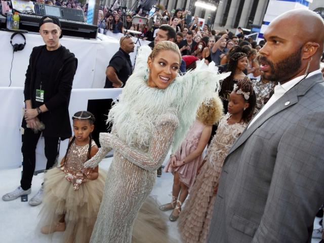 Beyonce arrives at the MTV Video Music Awards. Photo: Reuters