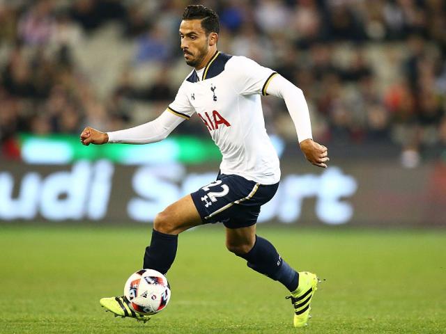Nacer Chadli in action for Tottenham. Photo: Getty Images