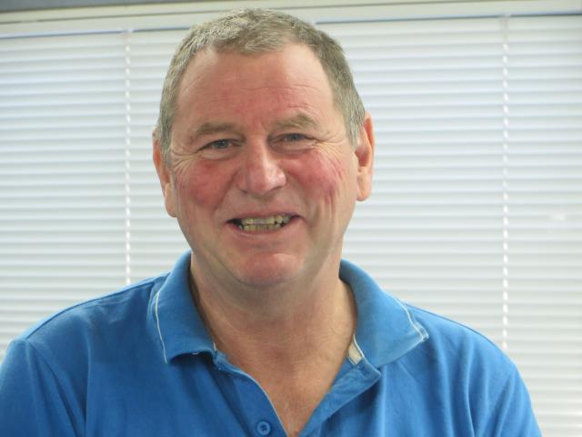 A happy Graham McCallum after yesterday's verdict. Photo by Shannon Gillies.