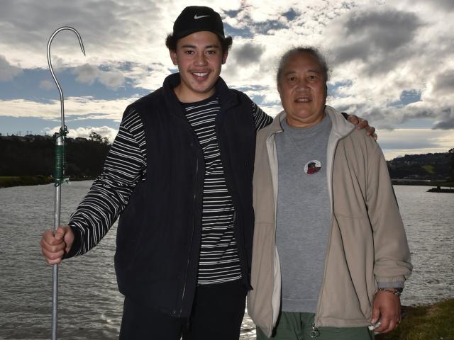 Michael Cordtz and his aunt Nele Tili, both of Dunedin, regularly fish for octopus in the...