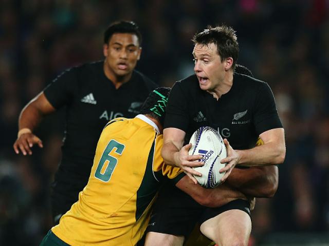 Ben Smith in action for the All Blacks.