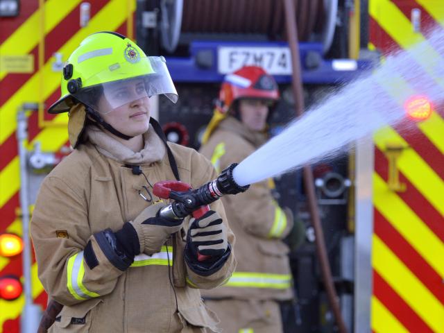 Ravensbourne volunteer recruit firefighter Dayna Gallagher is juggling the pressures of her final...