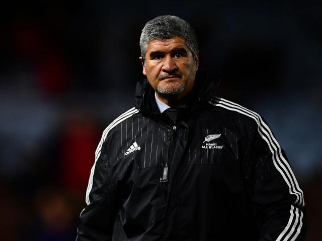 Colin Cooper coaching the New Zealand Maori. Photo: Getty Images