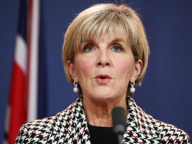 Australian Foreign Minister Julie Bishop. Photo: Getty Images