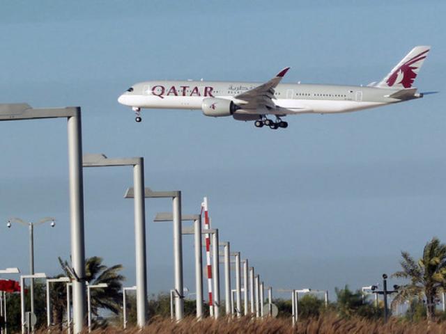 Qatar Airways plane is seen in Doha. Photo: Reuters