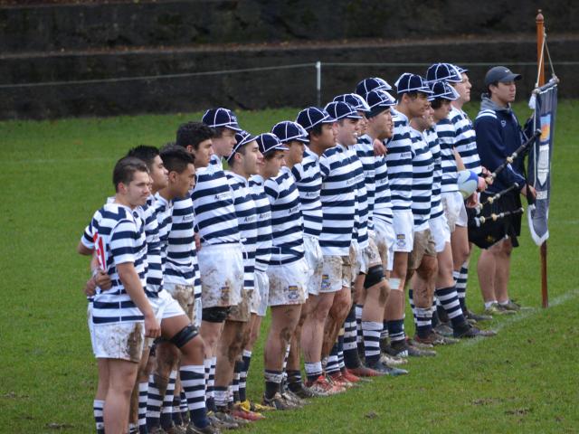 Otago Boys’ High School 1st rugby XV.