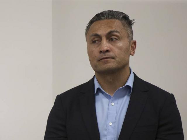 Rene Naufahu appeared in the Auckland District Court today. Photo: NZ Herald 
