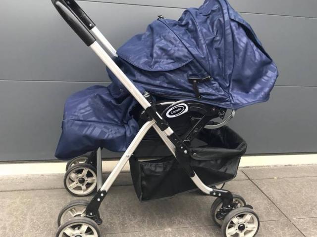 The pram that was not a "good look" for the Christchurch beauty parlour. Photo: NZ Herald/Supplied