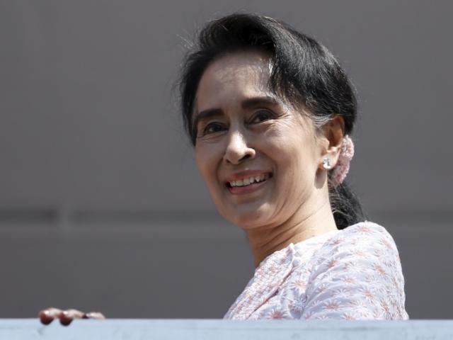 Aung San Suu Kyi. Photo by Reuters