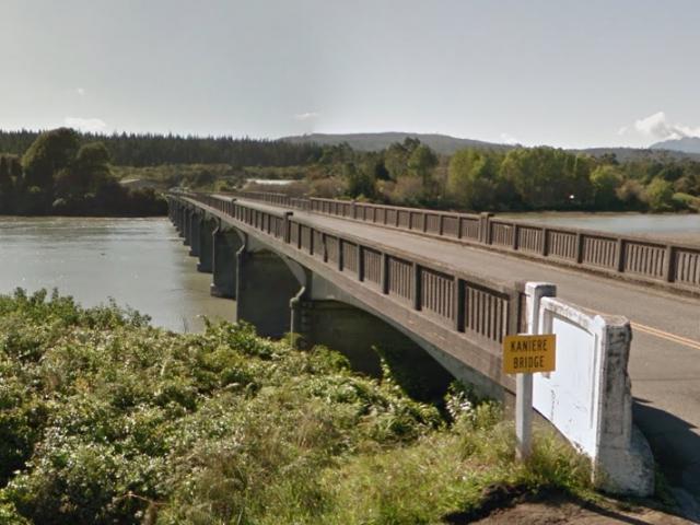 The girls had gone for a walk in the riverbed above the Kaniere Bridge yesterday afternoon. Photo...