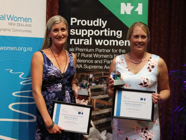 Hammond Davidson Ltd owners Kylie Davidson and Emma Hammond take a moment to reflect after...