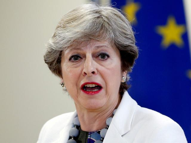 Theresa May. Photo Reuters
