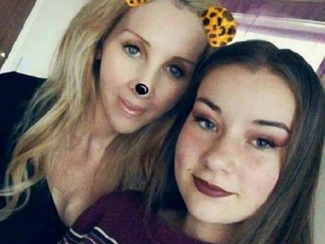 Amber-Rose Rush (R) and her mother Lisa Ann. 