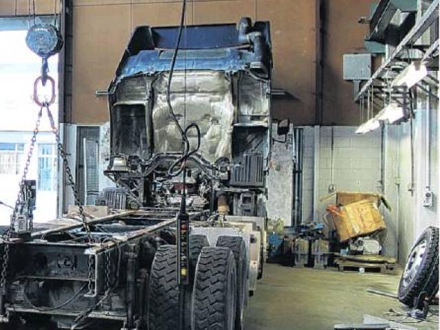 Wide workspace . . . Based in Leet St, Invercargill, Hi-Tech Transport Engineering is providing a...