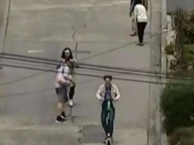 At least one person has already ridden a Lime scooter down Baldwin St. Image: Instagram (Newshub)