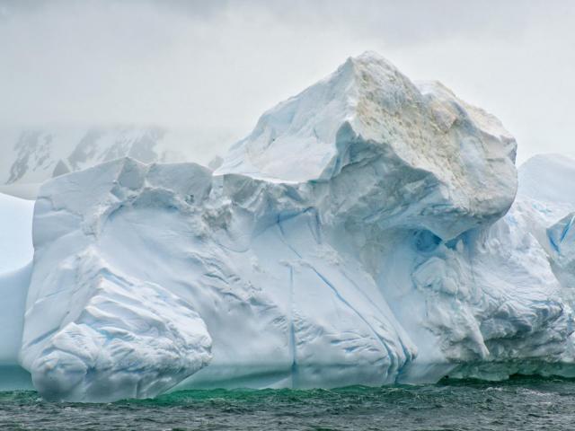 An iceberg in the Southern Ocean near King George Island. PHOTO: Christopher Michel