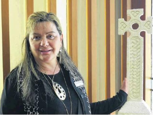 Listening ear . . . Reverend Canon Maureen Cribb has a kind and compassionate bedside manner when...