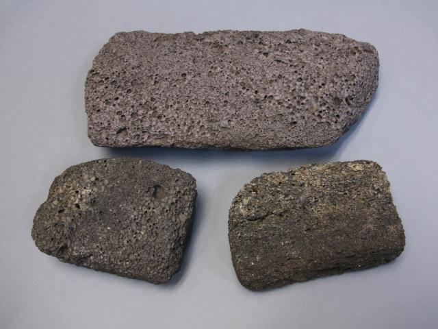 Tautuku scoria stones. Photo: Supplied