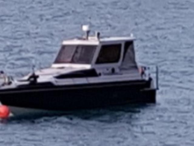 The man is missing from this boat on Lake Wakatipu. Photo: NZ Police