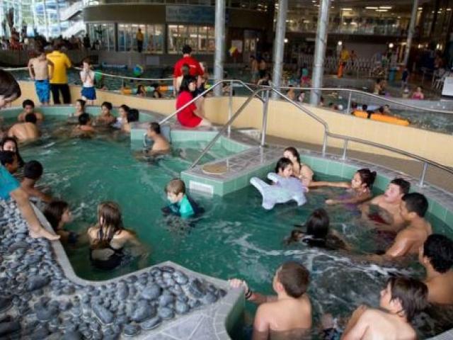 A Muslim woman was told to leave the West Wave pool (pictured) because she was wearing a burkini....