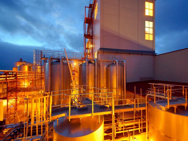 Westland Milk Products drops its payout forecast. Pictured is its plant near Hokitika.PHOTO:...